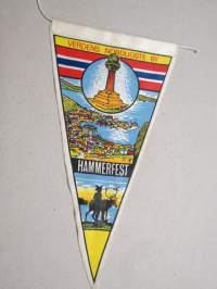 Hammerfest - matkailuviiri / souvenier pennant