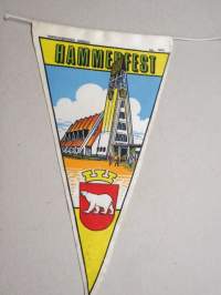 Hammerfest - matkailuviiri / souvenier pennant
