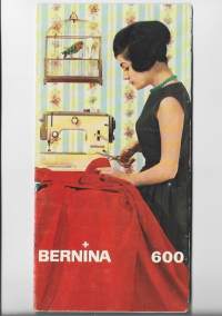 Bernina 600 - tuote-esite 1960 l