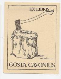Gösta Cavonius   - Ex Libris