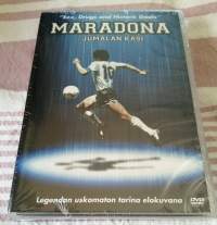 Maradona, Jumalan käsi dvd 1t 53min.