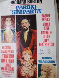 Richard Burton - Paroni &quot;Siniparta&quot; -elokuvajuliste / movie poster