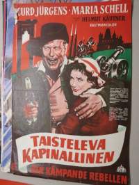 Taisteleva kapinallinen -elokuvajuliste / movie poster