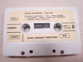 Georg Malmsten - Rion tähti -C-kasetti / C-cassette