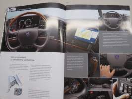 Scania ohjaamomallisto -myyntiesite / sales brochure