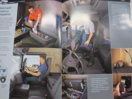 Scania ohjaamomallisto -myyntiesite / sales brochure