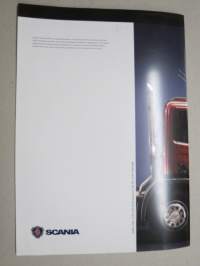 Scania ohjaamomallisto -myyntiesite / sales brochure