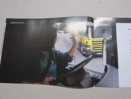Scania Jakeluautot -myyntiesite / sales brochure