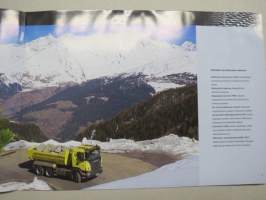 Scania Maansiirtoautot -myyntiesite / sales brochure