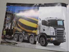 Scania Maansiirtoautot -myyntiesite / sales brochure