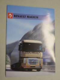 Renault Magnum -myyntiesite / sales brochure