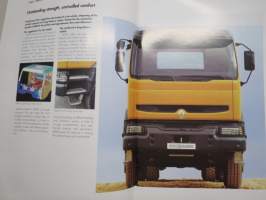 Renault Kerax -myyntiesite / sales brochure