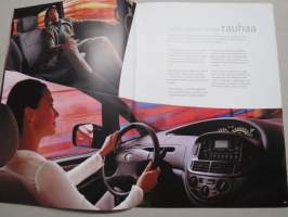 Toyota Previa -myyntiesite / sales brochure