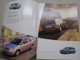 Toyota Corolla -myyntiesite / sales brochure