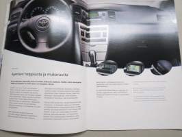 Toyota Corolla -myyntiesite / sales brochure