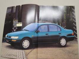 Toyota Corolla -myyntiesite / sales brochure