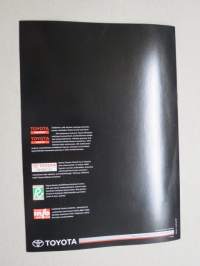 Toyota Hilux -myyntiesite / sales brochure