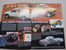 Toyota Hilux -myyntiesite / sales brochure