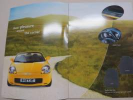 Toyota MR2 Accessories -myyntiesite / sales brochure