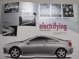 Toyota Celica -myyntiesite / sales brochure