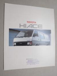Toyota Hiace -myyntiesite / sales brochure