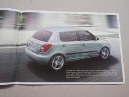 Skoda Fabia -myyntiesite / sales brochure