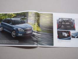 Skoda Fabia -myyntiesite / sales brochure