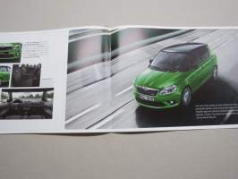 Skoda Fabia -myyntiesite / sales brochure