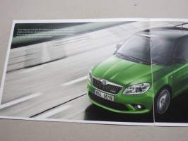 Skoda Fabia RS -myyntiesite / sales brochure