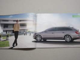 Skoda Superb -myyntiesite / sales brochure