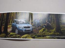 Skoda Yeti -myyntiesite / sales brochure