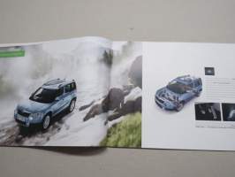 Skoda Yeti -myyntiesite / sales brochure