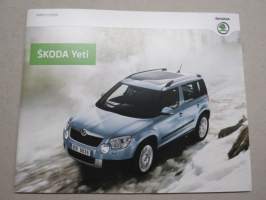 Skoda Yeti -myyntiesite / sales brochure