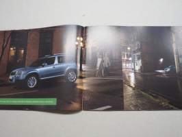 Skoda Yeti -myyntiesite / sales brochure