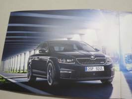 Skoda Nya Octavia RS -myyntiesite / sales brochure