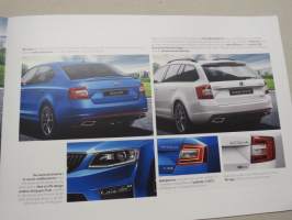 Skoda Nya Octavia RS -myyntiesite / sales brochure