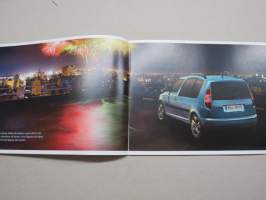Skoda Nya Roomster -myyntiesite / sales brochure
