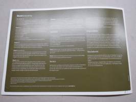 Skoda Nya Roomster -myyntiesite / sales brochure