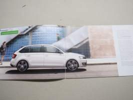 Skoda Nya Rapid Spaceback -myyntiesite / sales brochure