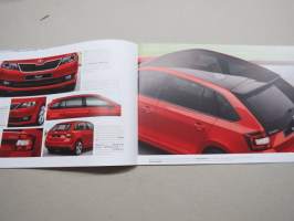 Skoda Nya Rapid Spaceback -myyntiesite / sales brochure