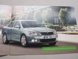 Skoda Octavia -myyntiesite / sales brochure