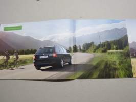 Skoda Octavia -myyntiesite / sales brochure