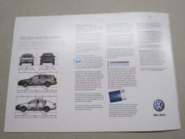 Volkswagen Passat ja Passat Variant -myyntiesite / sales brochure