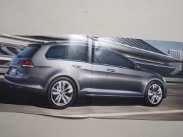 Volkswagen Nya Golf Sportscombi -myyntiesite / sales brochure
