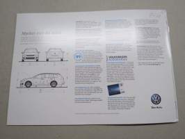 Volkswagen Nya Golf Sportscombi -myyntiesite / sales brochure