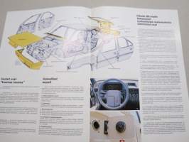 Citroen BX -myyntiesite / sales brochure