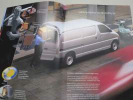 Toyota Hiace -myyntiesite / sales brochure