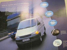 Toyota Hiace -myyntiesite / sales brochure