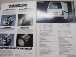 Toyota Hiace -myyntiesite / sales brochure