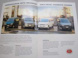 Toyota Hiace bussit -myyntiesite / sales brochure